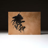 Youna Matsushita Japanese Calligraphy Wall Art - Raijin "雷神"