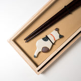 Japanese Chopstick Gift Set - White Cat / ギフト箸セット