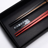 Japanese Chopstick Gift Set - Hokkaido Birch Wood / ペアギフト箸