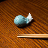 Hasami ware Jellyfish Single Chopstick Rest - 5 Options / クラゲの箸置き