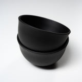 JINSUI Tokoname ware Pair Tea Cup - Black /人水 常滑 ティーカップ