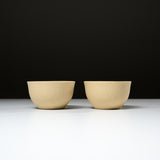 JINSUI Tokoname ware Pair Tea Cup - Kinari /人水 常滑 ティーカップ