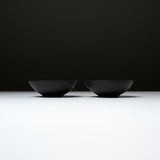 JINSUI Tokoname ware Pair Tea Cup - TOKI Series - Mat Black /人水 常滑 ティーカップ