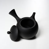 JINSUI Tokoname ware Teapot - IROIRO Mat Black 290 ml / 人水 常滑急須