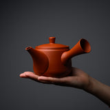 JINSUI Tokoname ware Teapot - Red Clay - 390 ml / 人水 常滑急須