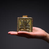 KASHIWA Seto Ware - Vase - Square Bird / 瀬戸焼 かしわ窯