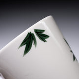 Kutani Ware Large Mug Cup - Bird with Flower - 520 ml / 九谷焼 マグカップ