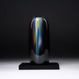 Kutani Ware Shibata Hiroshi Premium Flower Vase - Purple Yusai / 九谷焼 花瓶