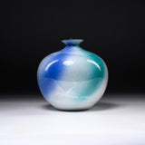 Kutani ware Premium Vase - Ginsai Silver Leaf / 九谷焼 花瓶