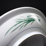 Premium Kutani ware  Decorative Plate - Lovebirds / 九谷焼 飾り皿 牡丹鳥