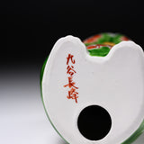 Kutani Ware Begging Cat Ornament  ”Melon” / 九谷焼 招き猫