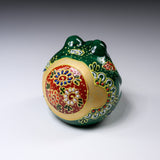 Kutani Ware Animal Ornament - Happy Frog / 九谷焼 カエル