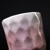 Kutani ware Yunomi Tea Cup - Ginsai Parl Pink / 九谷焼 湯呑み