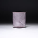 Kutani ware Yunomi Tea Cup - Ginsai Parl Purple / 九谷焼 湯呑み