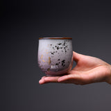Kutani ware Pair Tea Cup - Gold Leaf / 九谷焼 ペア湯呑み