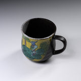Kutani Ware Mug Cup - Yoshidaya Birds / 九谷焼 マグカップ