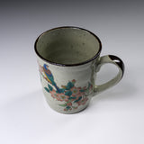 Kutani Ware Mug Cup - Iroe Bird / 九谷焼 マグカップ