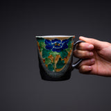 Kutani Ware Mug Cup - Yoshidaya Peony / 九谷焼 マグカップ