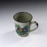 Kutani Ware Flower Mug - 9 cm / 九谷焼 マグカップ