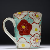 Kutani Ware Petite Flower Mug / 九谷焼