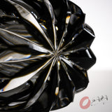 KAGAMI Crystal Edo-Kiriko Luxury Flower Vase - "Ruru" by Tatsuya Nemoto / 根本達也 - 縷々
