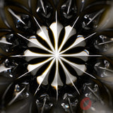 KAGAMI Crystal Edo-Kiriko Luxury Flower Vase - "Ruru" by Tatsuya Nemoto / 根本達也 - 縷々