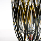 KAGAMI Crystal Edo-Kiriko Luxury Flower Vase - "Ruru" by Tatsuya Nemoto / 根本達也 - 縷々