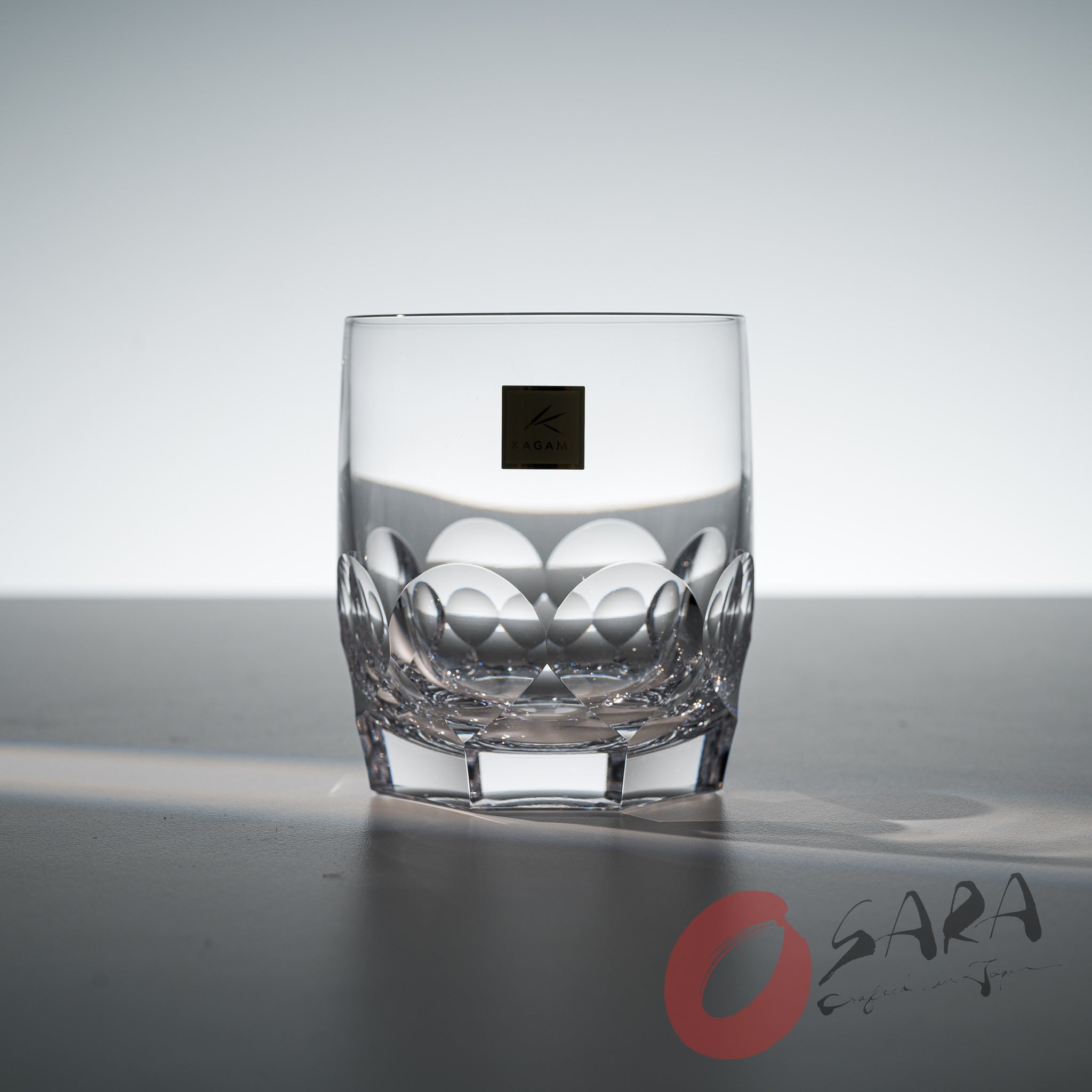 KAGAMI Crystal Japanese Handmade Whiskey Glass - 250 ml