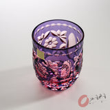 KAGAMI Crystal Multilayer Coloured Rock Glass - Flower Ball / 篠崎 英明 - 花手毬