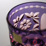 KAGAMI Crystal Multilayer Coloured Rock Glass - Flower Ball / 篠崎 英明 - 花手毬