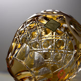 KAGAMI Crystal Fortune Owl Ornament / 江戸切子 招福ふくろう