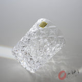 KAGAMI Crystal Transparent Whiskey Rock Glass - Cloisonne - Satoshi Nabetani  / 七宝 鍋谷聰