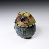 KASHIWA Seto Ware - Container Case - Owl / 瀬戸焼 かしわ窯