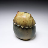 KASHIWA Seto Ware - Container Case - Owl / 瀬戸焼 かしわ窯
