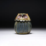 KASHIWA Seto Ware - Container Case - Owl / 瀬戸焼 かしわ窯