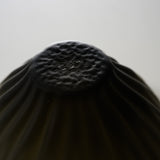 Sugahara Handmade Glassworks - Kikka Frosted Bowl - Large Black / 菅原工芸硝子 Sghr