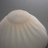 Sugahara Handmade Glassworks - Kikka Frosted Bowl - Large White / 菅原工芸硝子 Sghr