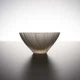 Sugahara Handmade Glassworks - Kikka Frosted Bowl - Large White / 菅原工芸硝子 Sghr