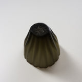 Sugahara Handmade Glassworks - Kikka Frosted Bowl - Small Black / 菅原工芸硝子 Sghr