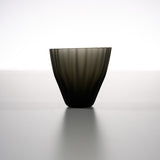 Sugahara Handmade Glassworks - Kikka Frosted Bowl - Small Black / 菅原工芸硝子 Sghr