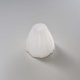 Sugahara Handmade Glassworks - Kikka Frosted Bowl - Small White / 菅原工芸硝子 Sghr