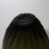 Sugahara Handmade Glassworks - Kikka Frosted Bowl - Medium Black / 菅原工芸硝子 Sghr