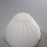 Sugahara Handmade Glassworks - Kikka Frosted Bowl - Medium White / 菅原工芸硝子 Sghr