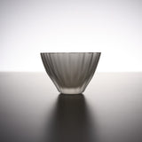 Sugahara Handmade Glassworks - Kikka Frosted Bowl - Medium White / 菅原工芸硝子 Sghr