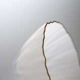 Sugahara Handmade Glassworks - Kikka Frosted Bowl - Medium White / 菅原工芸硝子 Sghr