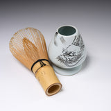 Kyo Kiyomizu Ware Matcha Whisk Stand - Dragon / 茶筅立て