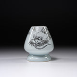 Kyo Kiyomizu Ware Matcha Whisk Stand - Dragon / 茶筅立て