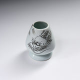 Kyo Kiyomizu Ware Matcha Whisk Stand - Dragon / 茶筅立て