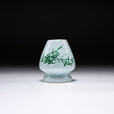 Kyo Kiyomizu Ware Matcha Whisk Stand - Bell Cricket / 茶筅立て 鈴虫