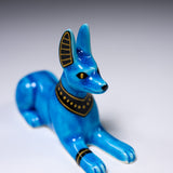 KOBEI Kiln The Egypt 9 Glory Gods Ornament - Mini Anubis / 幸兵衛窯 青釉オーナメント